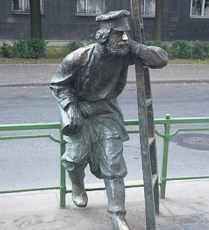 Памятник фонарщику в Санкт-Петребурге