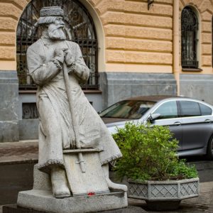 Скульптура Дворник XIX века