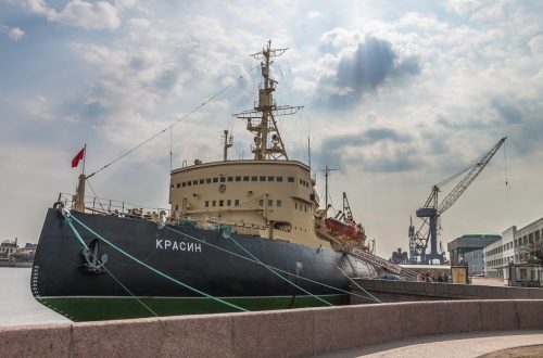 Ледокол-музей «Красин» в Санкт-Петербурге