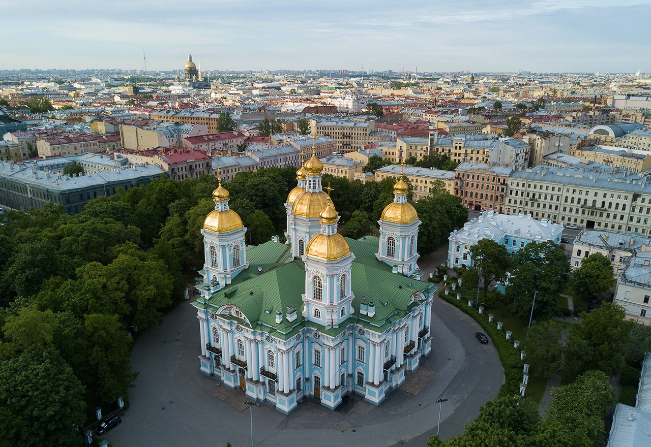 Никольский собор вид сверху