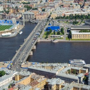 Тучков мост в Санкт-Петербурге