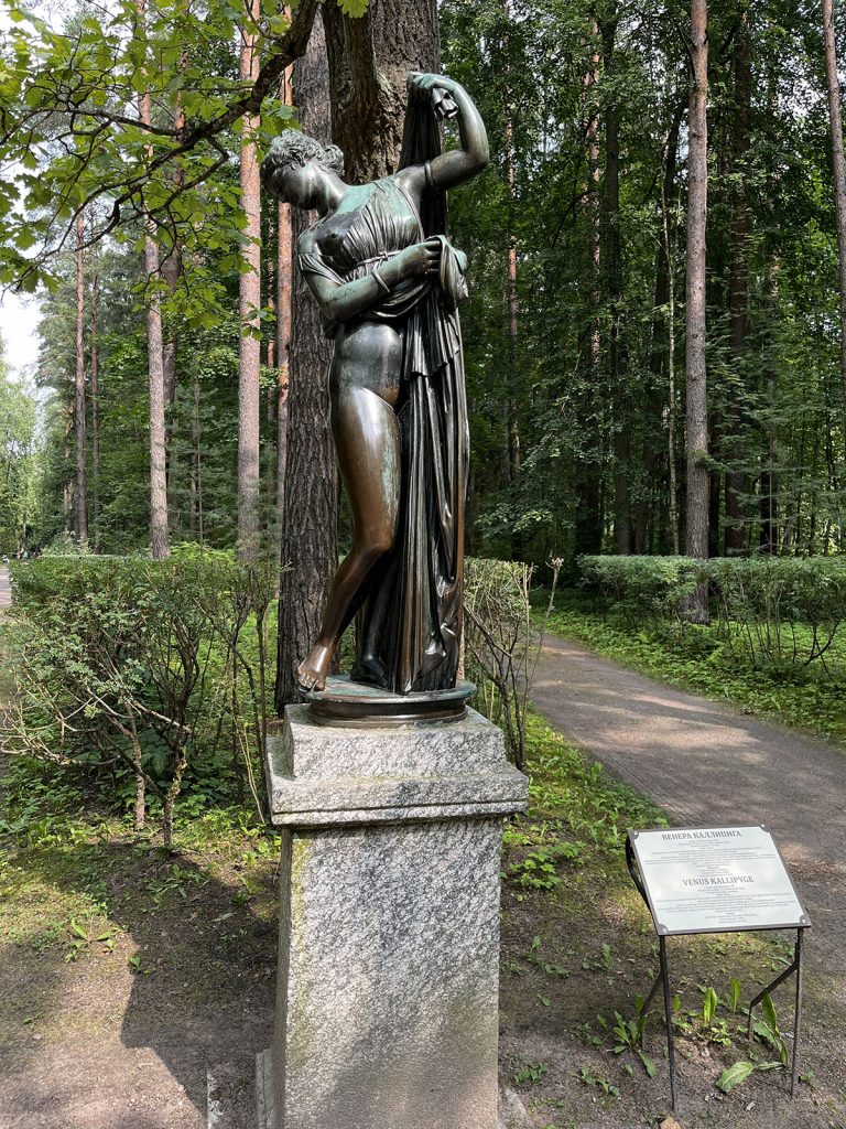 Венера Каллипига в Павловском парке