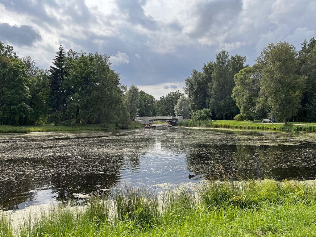 Олений мост в Павловске