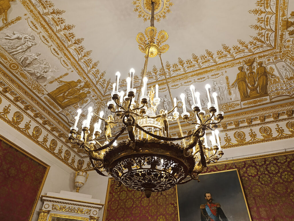 Интерьер Юсуповского дворца в Санкт-Петербурге