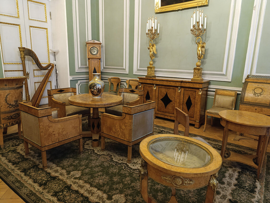 Интерьер Юсуповского дворца в Санкт-Петербурге