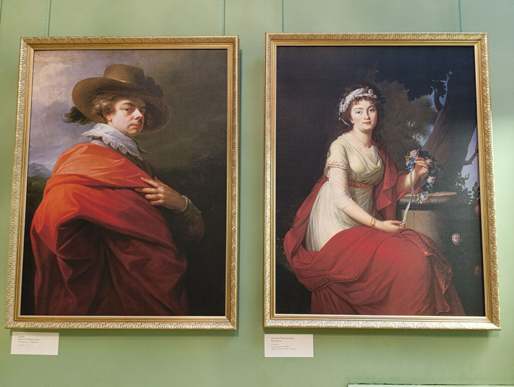 Интерьер Юсуповского дворца в Санкт-Петербурге