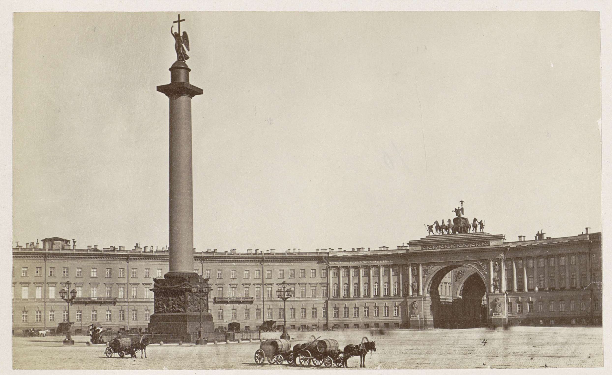 Главный штаб Эрмитажа 1870-1874