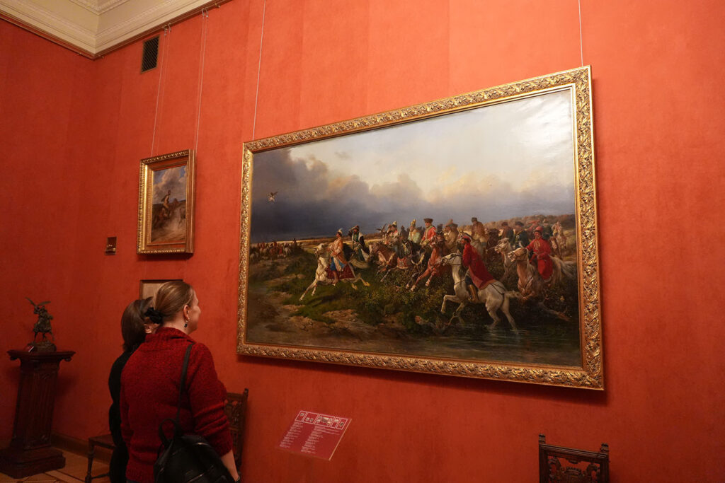 Строгановский дворец внутри