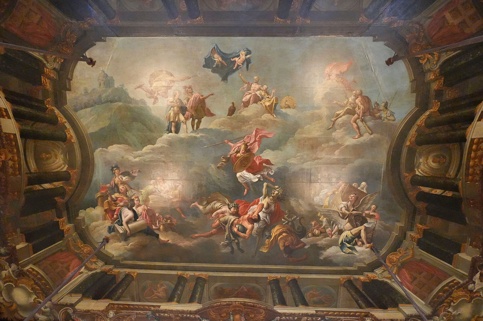 Плафон Джузеппе Валериани в Большом зале Строгановского дворца