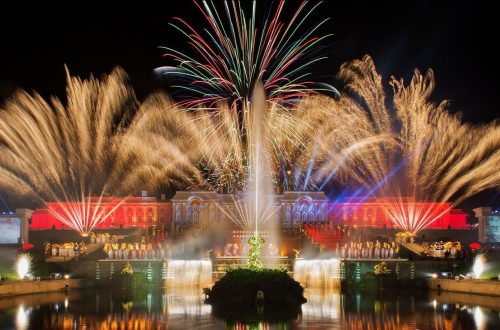 Закрытие фонтанов в Петергофе в 2021 году