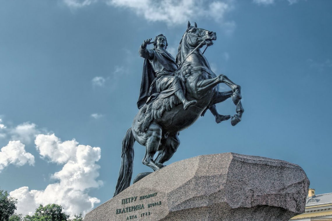 Медный всадник в Санкт-Петербурге