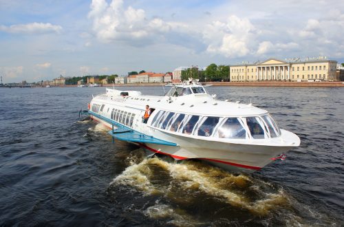 Метеор в Кронштадт из Санкт-Петербурга