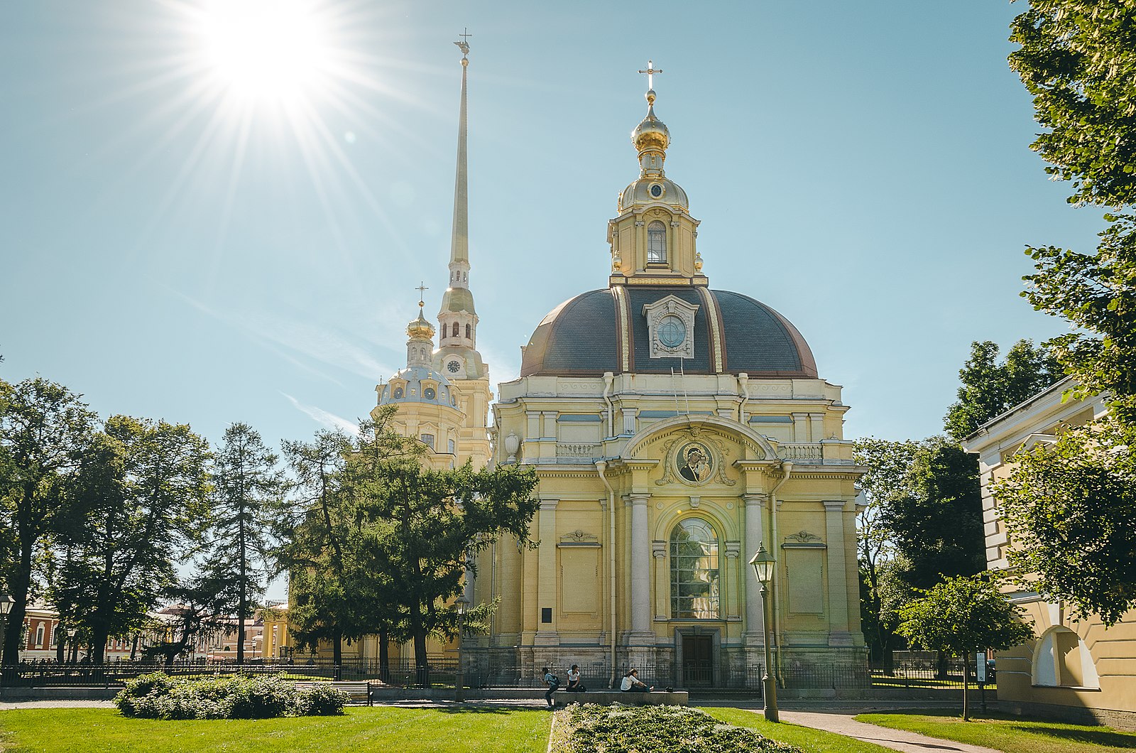 Усыпальница в петропавловской крепости