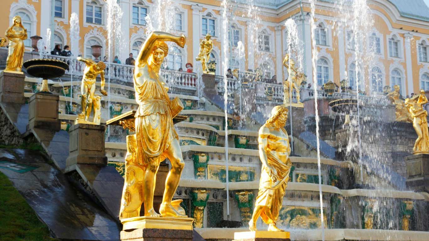 Фото-экскурсия «Петергоф — столица фонтанов»