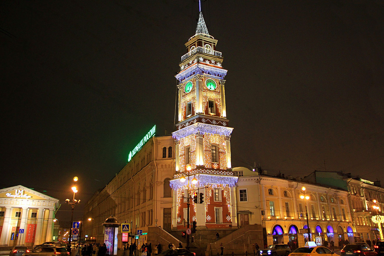Башня городской думы в Петербурге