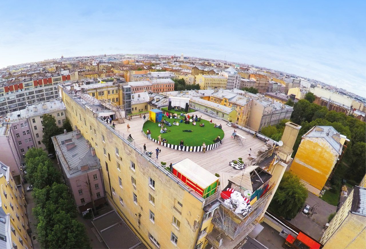 Крыша Лофт Проекта Этажи в Санкт-Петербурге