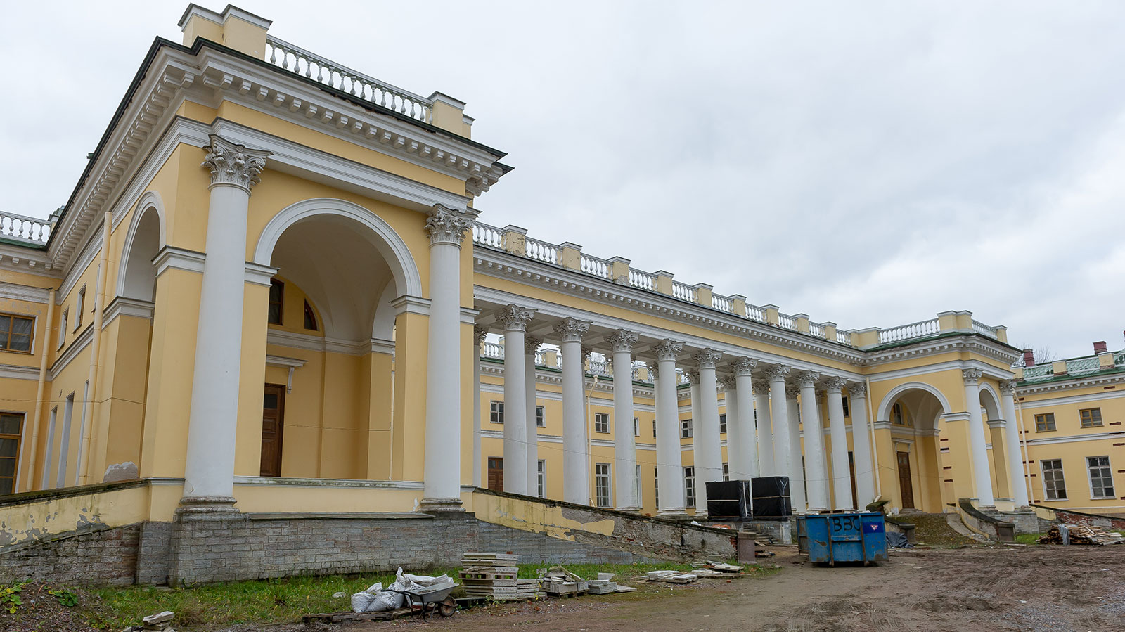 Реставрация Александровского дворца в Пушкине