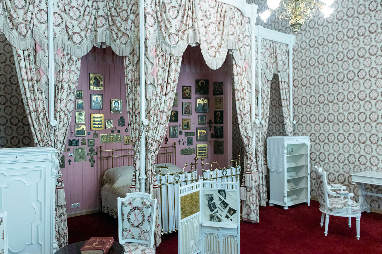 Спальня в Александровском дворце в Пушкине