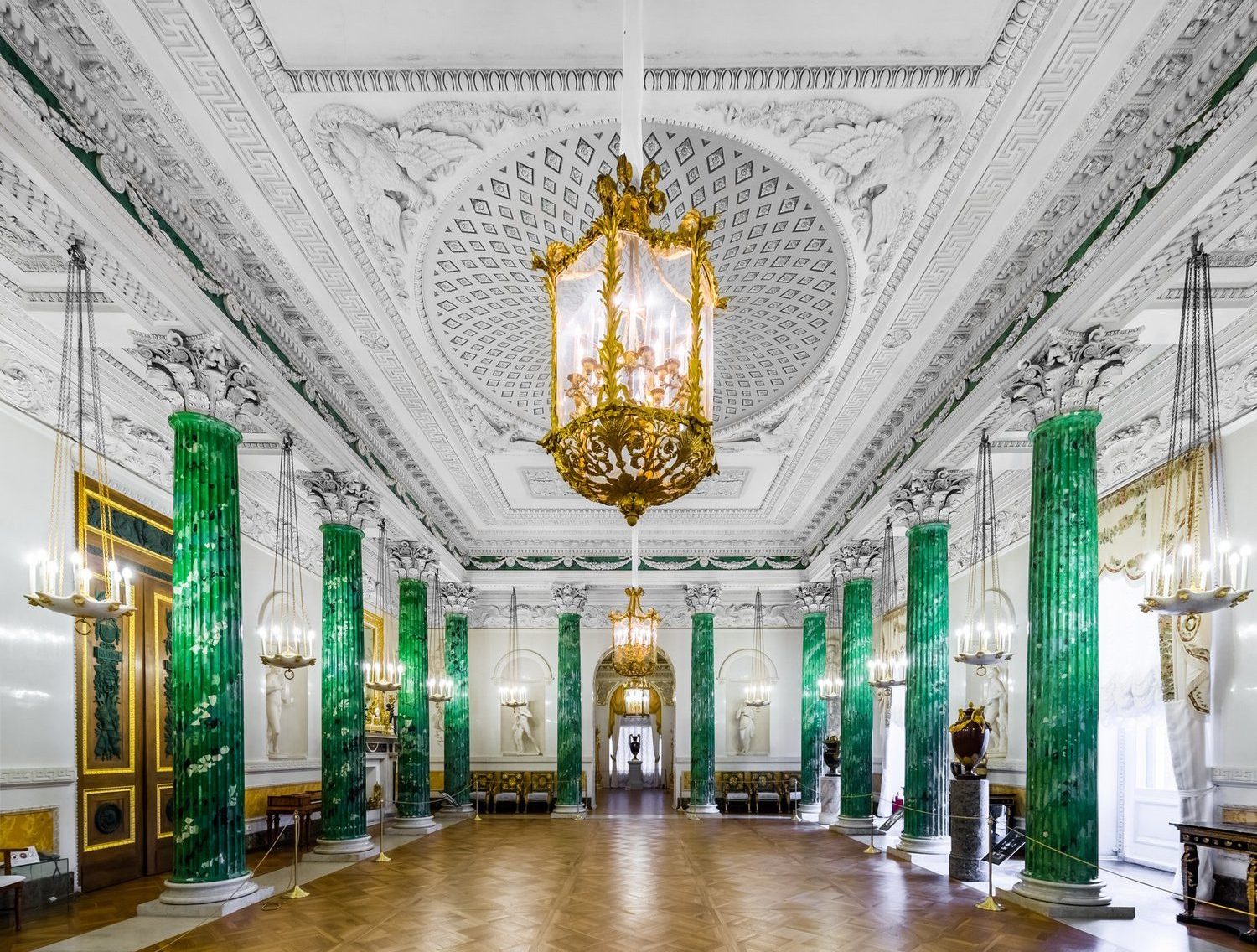 Греческий зал в Павловском дворце