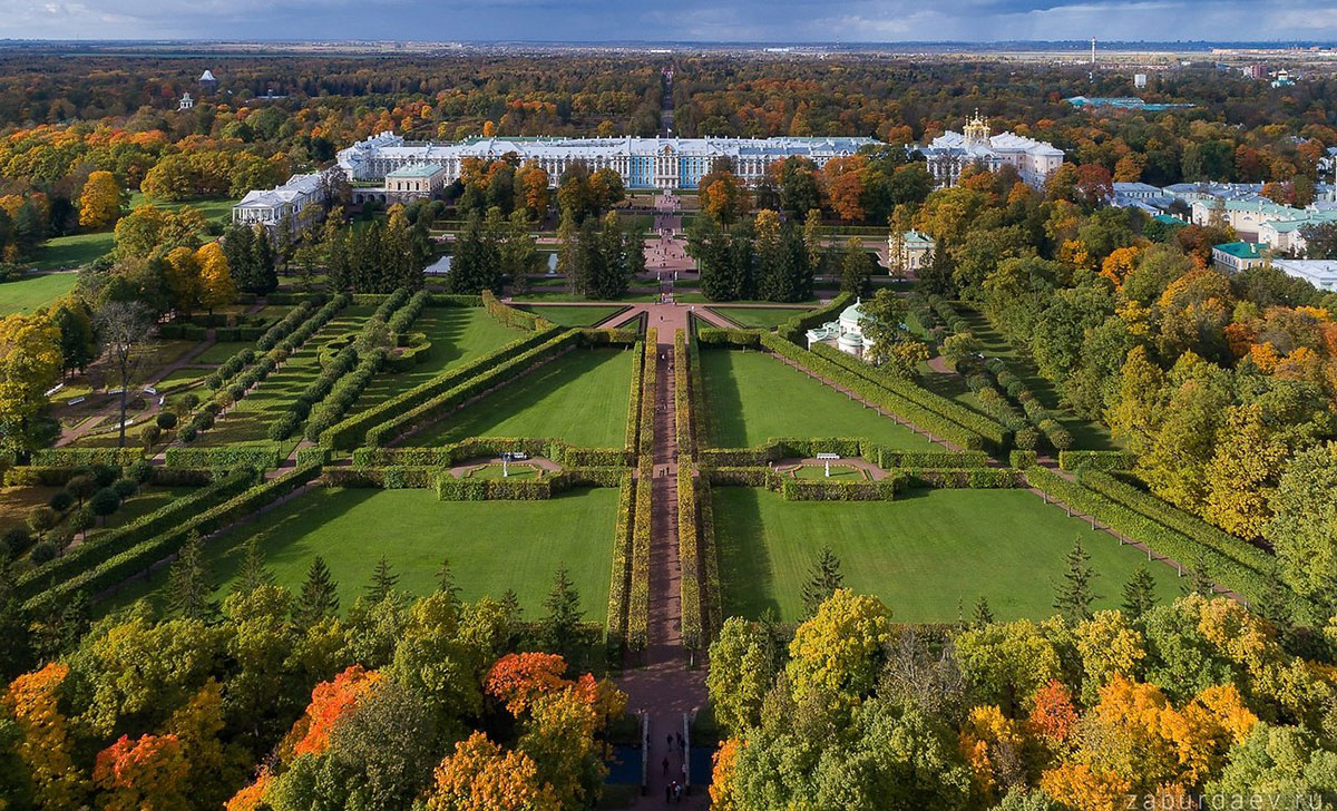 Екатерининский парк в Царском Селе