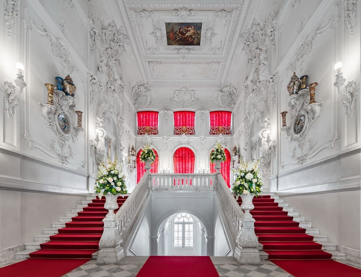 Парадная лестница в Екатерининском дворце