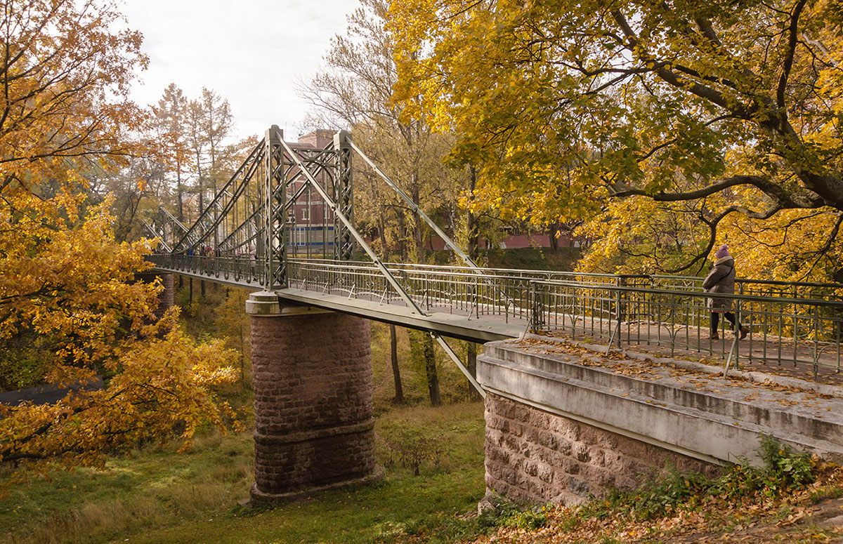 Макаровский мост в Кронштадте