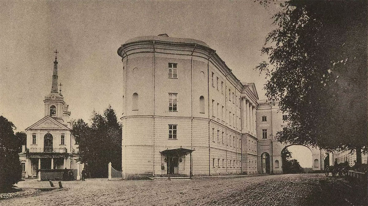 Императорский Царскосельский лицей где учился Пушкин фотография 1886-1887 г.