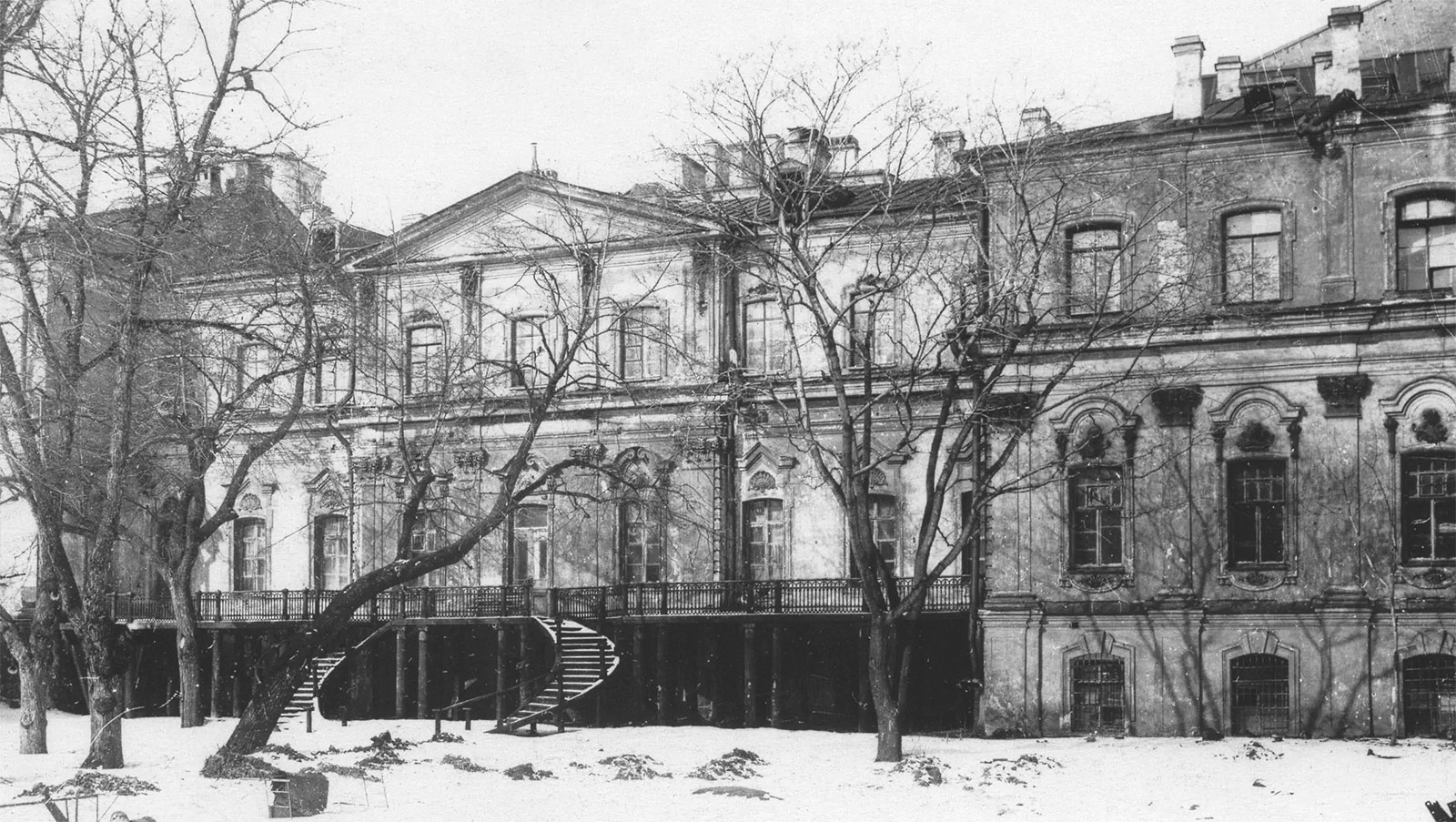 Усадьба Демидовых в Санкт-Петербурге в переулке Гривцова, 1955-1965 год
