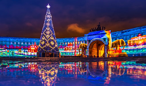 Новогодняя экскурсия - Новогодний Петербург и самые красивые ёлки города