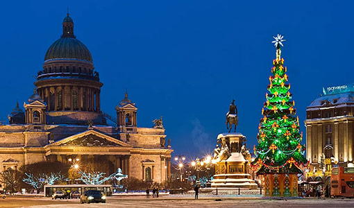 Новогодняя экскурсия в Санкт-Петербурге - Новогодняя сказка Петербурга
