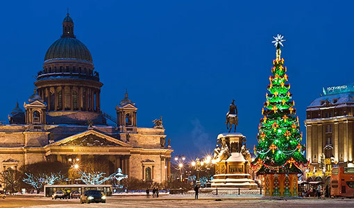 Новогодняя экскурсия в Санкт-Петербурге - Новогодняя сказка Петербурга