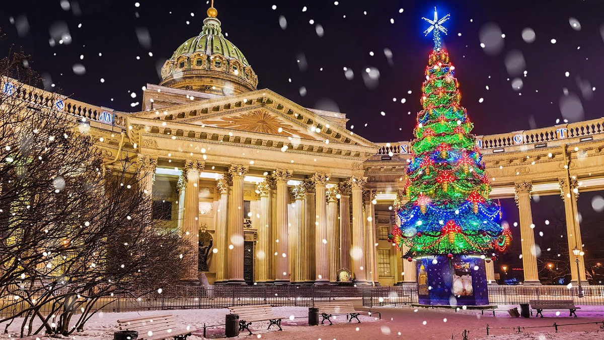 Лучшие новогодние экскурсий в Санкт-Петербурге