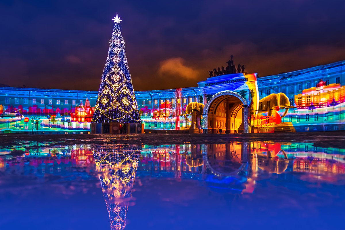 Экскурсия на Новый год в Санкт-Петербурге