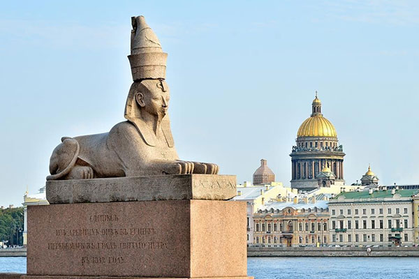 Сфинксы в Сантк-Петербурге