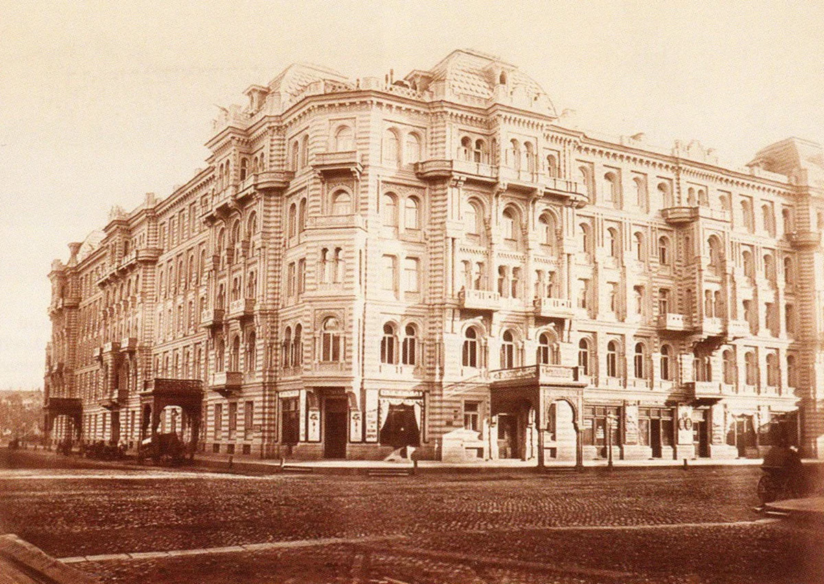 Дом Мурузи в Санкт-Петербурге, фотография Бианки И. К., 1877-1880 гг.