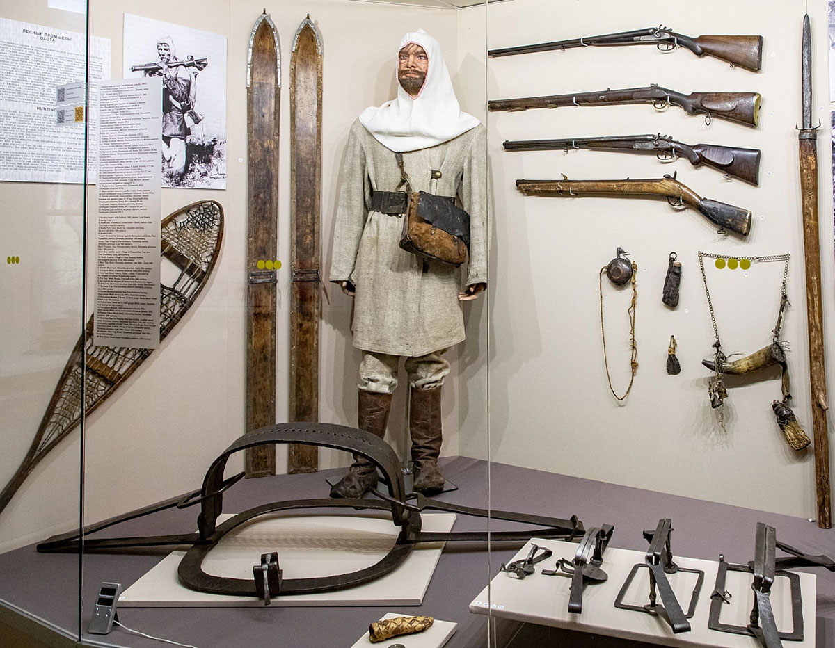 Экспонаты национального музея Республики Карелия