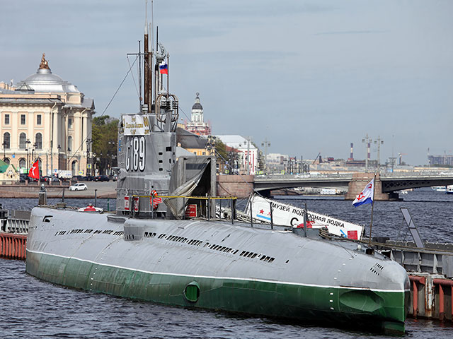 Подводная лодка С-189 в Санкт-Петербурге