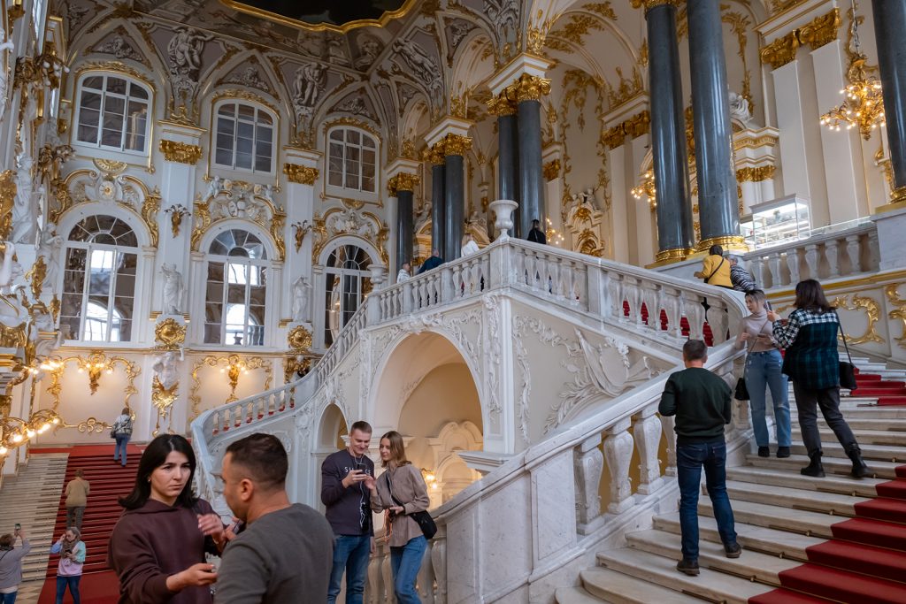 Иорданская лестница в Эрмитаже