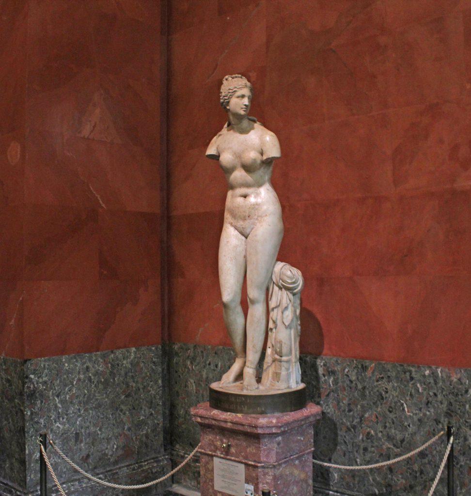 Скульптура «Венера Таврическая» в Эрмитаже