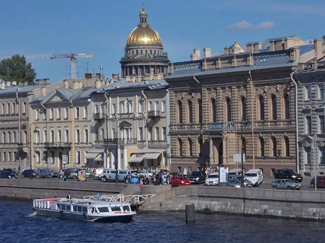 Английская пристань в Санкт-Петербурге
