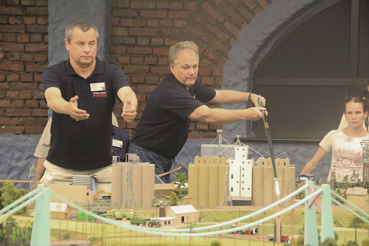 Создатель музея Гранд Макет России в Санкт-Петербурге Сергей Морозов 