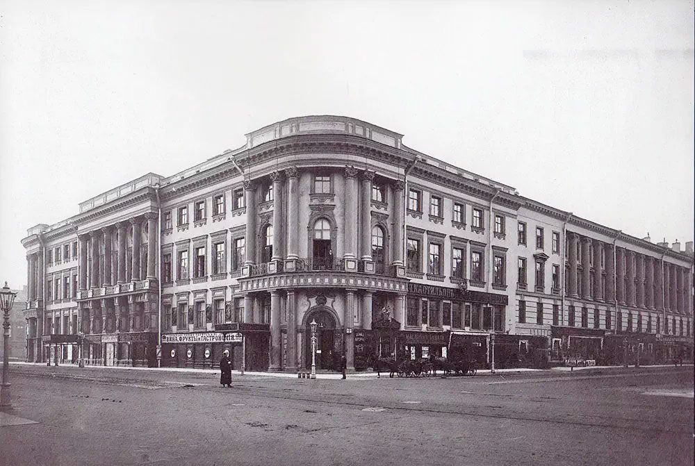 Дом купцов Елисеевых в Санкт-Петербурге, 1900-1901 гг.