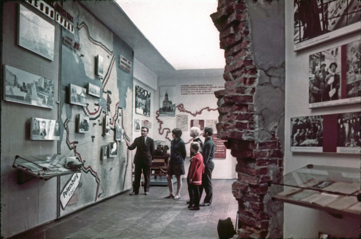 Экспозиция «Ленинград в годы Великой Отечественной войны» в особняке Румянцева в Санкт-Петербурге, 1976 - 1981 гг.