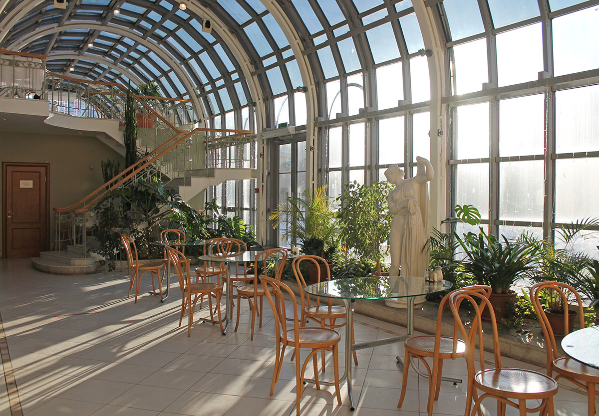 Кафе «Оранжерея» в музее-усадьбе Г. Р. Державина