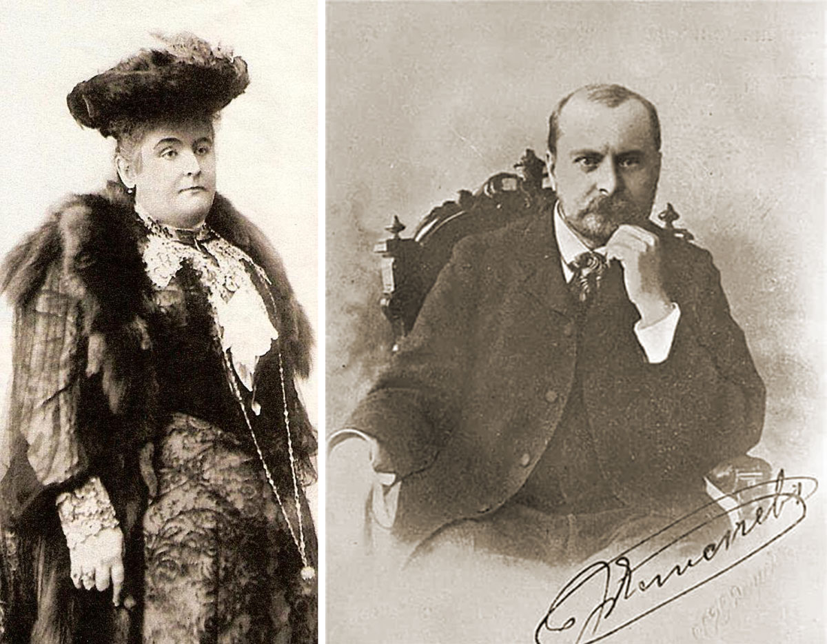 Григорий Григорьевич Елисеев и первая жена – Мария Андреева (Дурдина)