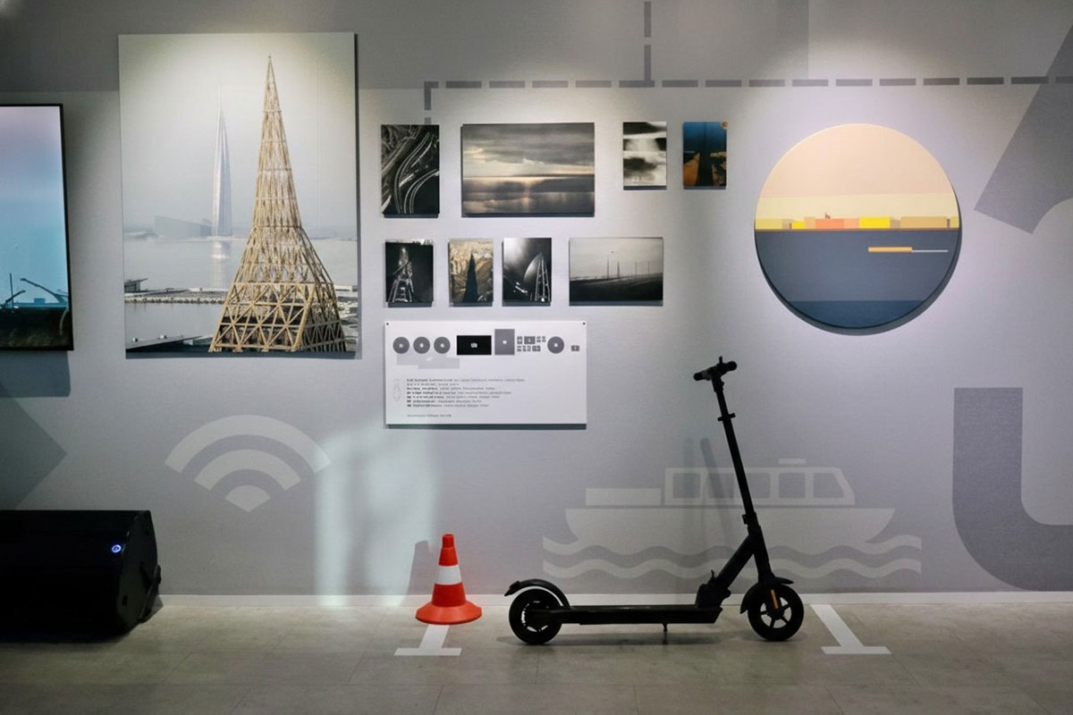 Выставка-инсталляция «Город π» в Лахта Центре