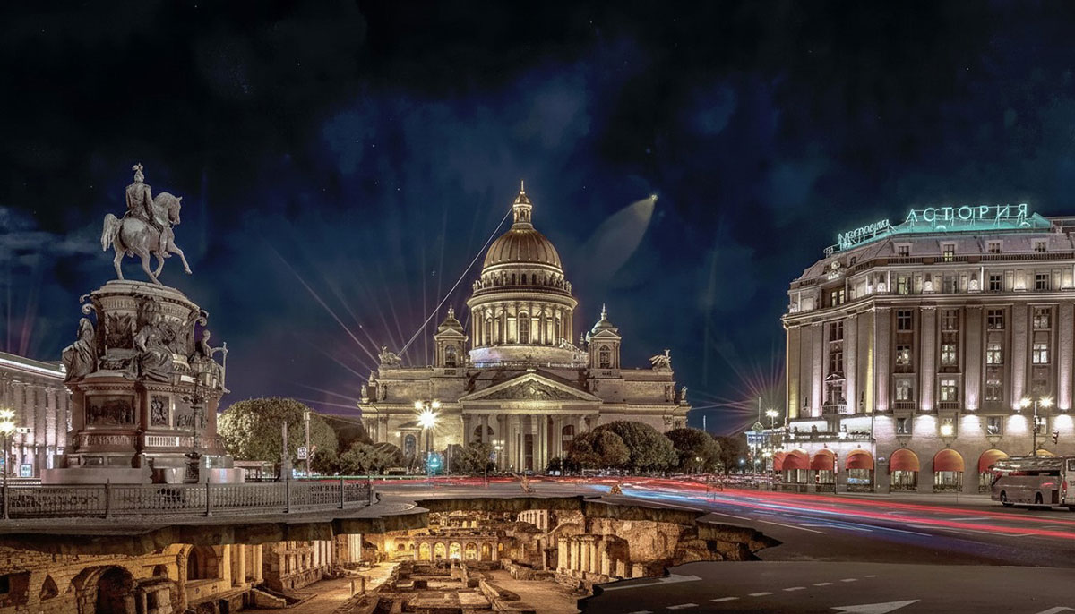 Допотопная цивилизация в Санкт-Петербурге