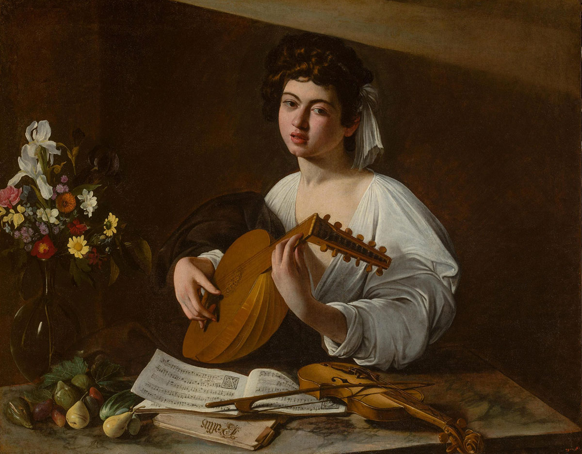 «Юноша с лютней», Караваджо