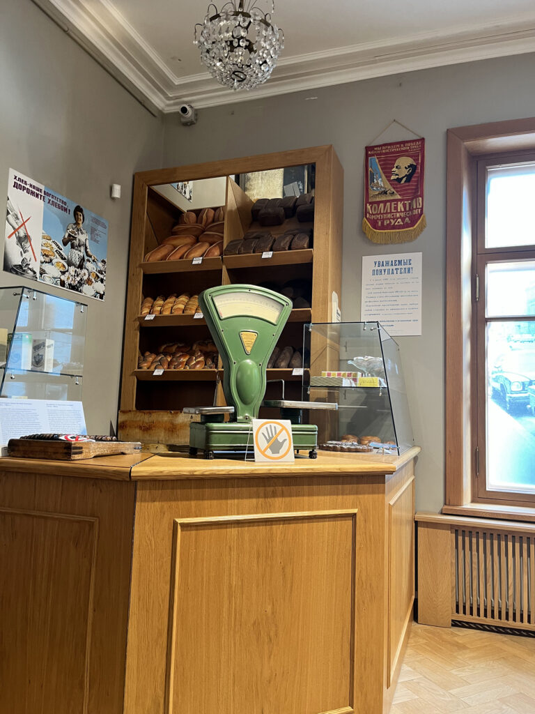 Экспозиция музея хлеба в Санкт-Петербурге