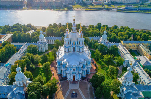 Смотровая площадка Смольного собора